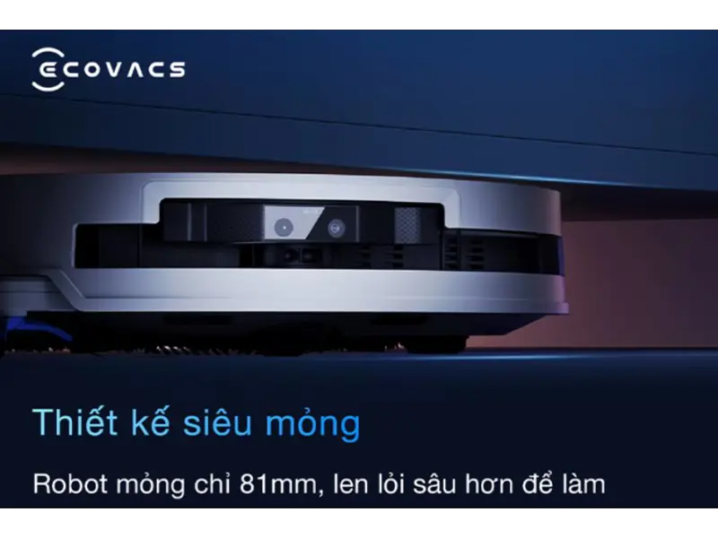 Đánh giá chi tiết robot hút bụi lau nhà Ecovacs T50 Pro Omni tại Danke